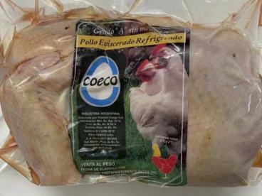 Pollo trozado Coeco 2,4 kg aproximadamente - pastoril
