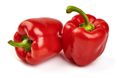 Morrón rojo 1 unidad 170 grs aprox- agroecológico