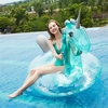 Inflable Unicornio transparente - comprar online