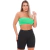 Short Jeans Preto Meia Coxa Feminino Cintura Alta Com Lycra