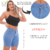 Short Jeans Meia Coxa Feminino Cintura Alta Com Lycra Levanta Bumbum