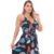 Vestido Midi Frente Única Estampado