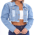 Jaqueta Jeans Feminina Barra Desfiada Stillger