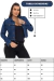 Jaqueta Jeans Feminina Lisa Azul Denim Desfiada Stillger