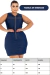Vestido Jeans Plus Size Feminino Moda Com Lycra Lançamento Stillger