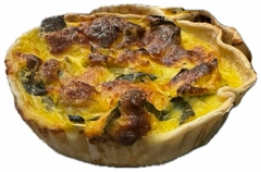 TARTA INDIVIDUAL DE ZAPALLITOS Y QUESO