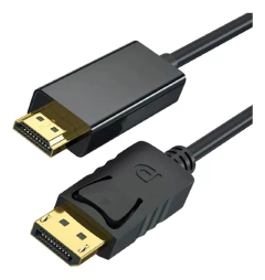 Cabo Displayport macho x HDMI macho 1,8 Metro