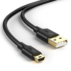Cabo de Dados Ugreen Us132 Usb 2.0 para Mini Usb v3 5 Pinos 2 Metros