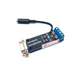 Conversor de saída serial RS232 externo para RS485/RS422 com Fonte ( EF-232-485-2 )