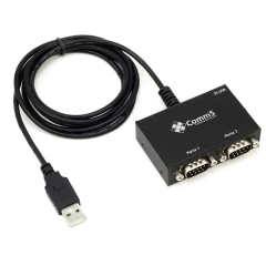 Conversor de USB para 2 saídas seriais RS232 ( 2S-USB )