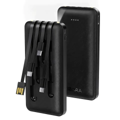 Power Bank 10000mAH 1Hora Carregador Portátil com 4 Cabos - comprar online
