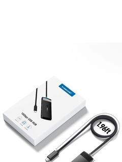 Hub USB-C para 4 Portas USB-C 10Gbps