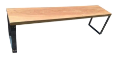 Banco Jardim Garapeira + Chata - 160x40x45h - BGC1604045 - comprar online