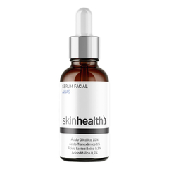 Sérum Facial AHAs Ácido Glicólico 10% + Ácido Tranexâmico 1% + Ácido Lactobiônico 0,5% + Ácido Málico 0,5%