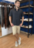 BERMUDA DE SARJA ESPORTE FINO AREIA BX - loja online