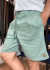 SHORT DE LINHO COM ELASTANO VERDE KWP - comprar online