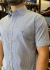 Imagem do CAMISA SOCIAL REGULAR POLIAMIDA COM ELASTANO AZUL CLARO CAW MC