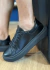 TÊNIS SNEAKER EM COURO LEGÍTIMO CR96A PRETO/PRETO - comprar online