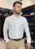 CAMISA SOCIAL TRABALHADA LISTRAS HORIZONTAIS BRANCA M/L OG - loja online