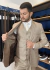 TERNO SLIM POLIVISCOSE MARROM CLARO LS - loja online