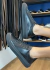 TÊNIS SNEAKER EM COURO LEGÍTIMO CR96A PRETO/PRETO - Loja La Republica | Divinópolis-MG