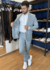 COSTUME SLIM MICROFIBRA CINZA CLARO NE5397 SP - loja online
