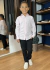 Imagem do CAMISA SOCIAL INFANTIL SLIM ROSA CLARO MANGA LONGA CD
