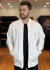 JAQUETA CLASSIC DE SUEDE OFF WHITE KWP