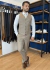 TERNO SLIM POLIVISCOSE MARROM CLARO LS - comprar online