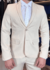 COSTUME SLIM MICROFIBRA C/ ELASTANO AREIA GABARDINE VT