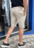 BERMUDA DE SARJA COM ELASTANO ESPORTE FINO BEGE MAR BX - comprar online