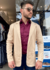 BLAZER SLIM DE SARJA COM ELASTANO AREIA DJ - Loja La Republica | Divinópolis-MG