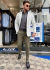 BLAZER SLIM DE SARJA COM ELASTANO GELO DJ - loja online