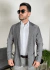 BLAZER SLIM DE SARJA COM ELASTANO CINZA MESCLA DJ - comprar online