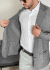 BLAZER SLIM DE SARJA COM ELASTANO CINZA MESCLA DJ na internet