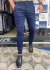 CALÇA DE SARJA COM ELASTANO ALFAIATARIA AZUL MARINHO CJ - comprar online