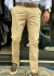 CALÇA DE SARJA ESPORTE FINO SLIM AREIA BX