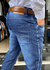 CALÇA JEANS BÁSICA ESCURA COM ELASTANO SLIM 8012 LJ - Loja La Republica | Divinópolis-MG