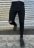 CALÇA JEANS SKINNY DESTROYED JOELHO PRETA CJ - comprar online