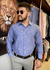 CAMISA GOLA TRADICIONAL SLIM LINHO AZUL JEANS M/L GN - Loja La Republica | Divinópolis-MG