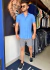 CAMISA GOLA TRADICIONAL VISCOSE SLIM AZUL SERENITY M/C MV na internet