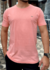 CAMISETA BÁSICA 100% ALGODÃO LOGO METAL PÊSSEGO GN