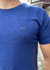 CAMISETA BÁSICA 100% ALGODÃO LOGO METAL MARINHO GN na internet