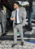 COSTUME SLIM MICROFIBRA CINZA GABARDINE SP - loja online