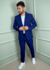 COSTUME SLIM MICROFIBRA AZUL NAVAL GABARDINE SP