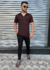 CAMISA GOLA POLO MUMBAI MARROM MA na internet