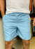 SHORT DE TACTEL TROPICAL AZUL BEBÊ KWP