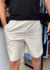 SHORT DE TACTEL TROPICAL BEGE CLARO KWP