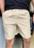 SHORT DE TACTEL TROPICAL BEGE KWP