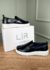 TÊNIS SLIP ON MILANO PRETO LR - loja online